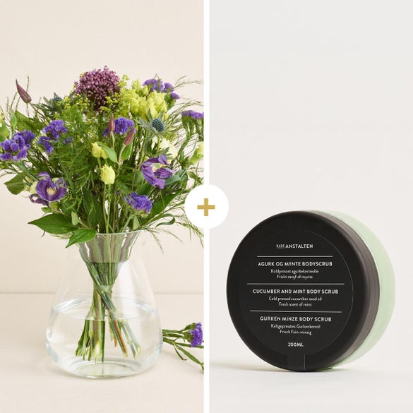 Den naturlige med bodyscrub